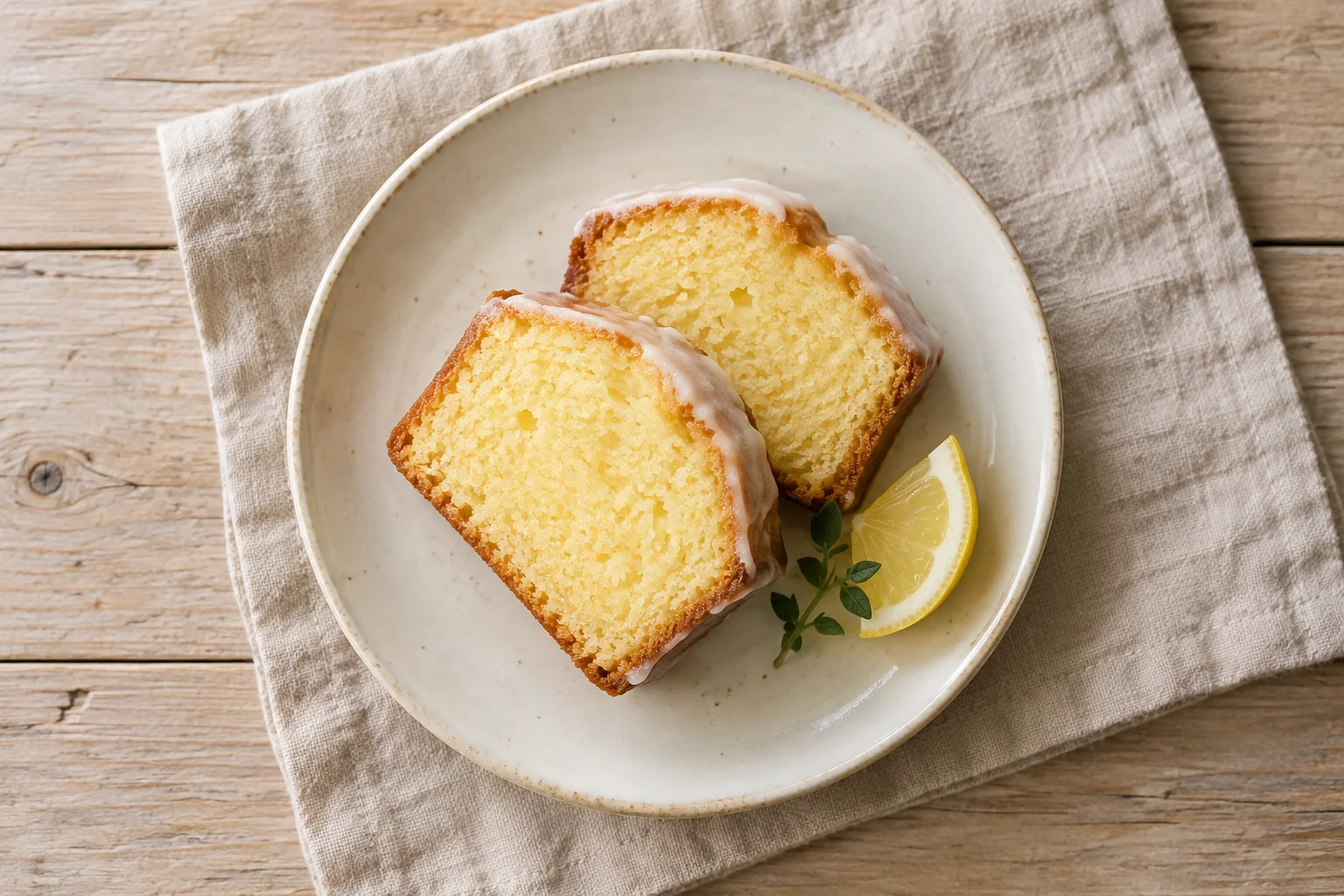 レモンのケーキ