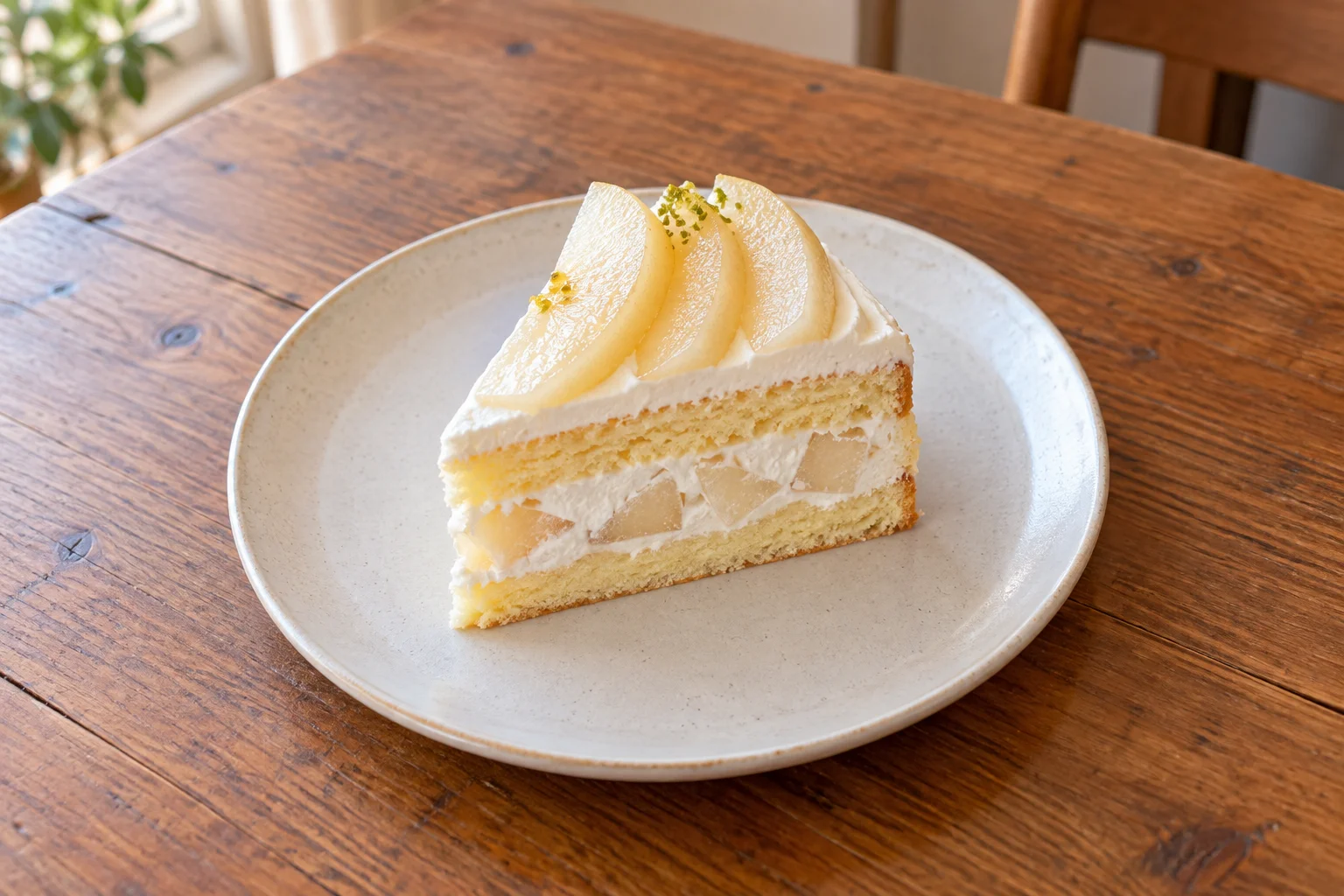 洋梨のケーキ