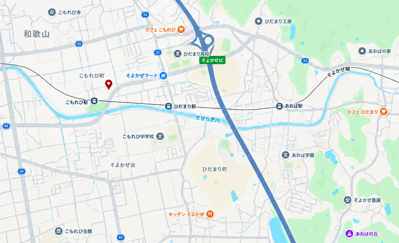 LUM周辺案内図